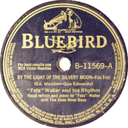 Fats Waller, By the Light of The Silvery Moon